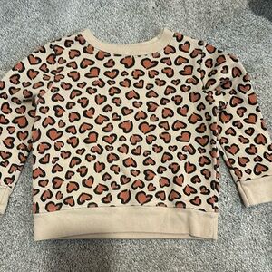 Garanimal size 24 month heart animal print top